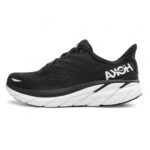 Hoka Black/White Running Shoes