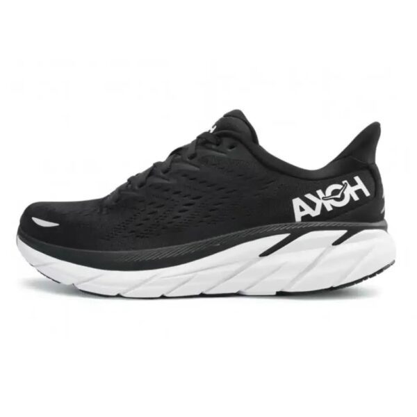 Hoka Black/White Running Shoes