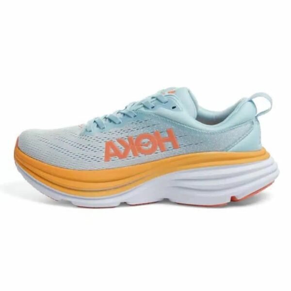 Hoka Yellow Blue Running Shoes