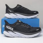 Hoka Black/White Running Shoes - Image 8