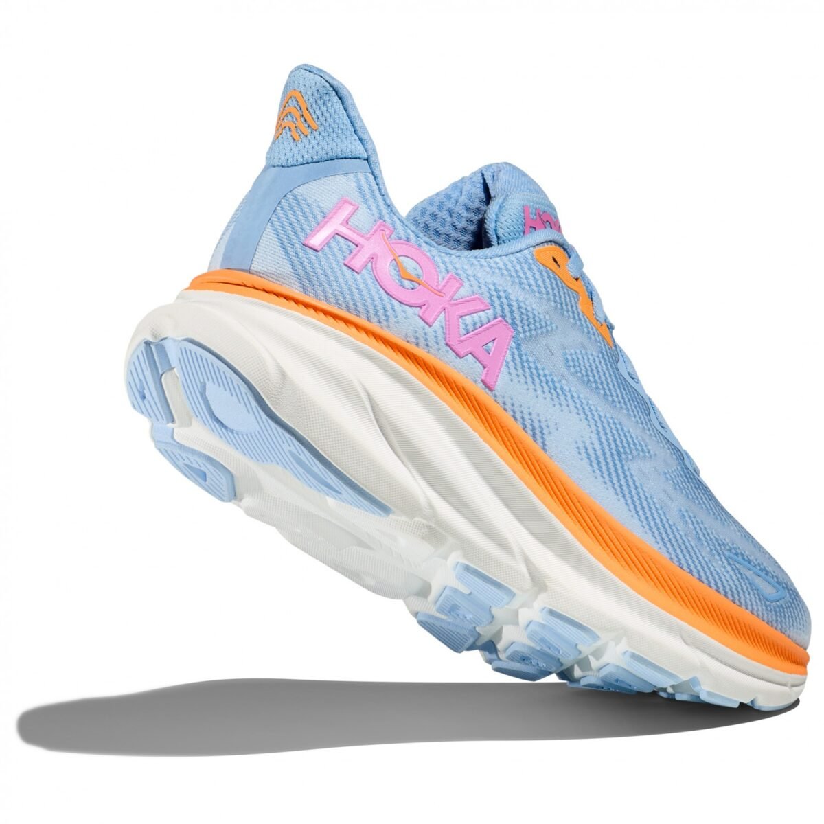 Hoka Blue/Orange Running Shoes - Image 4