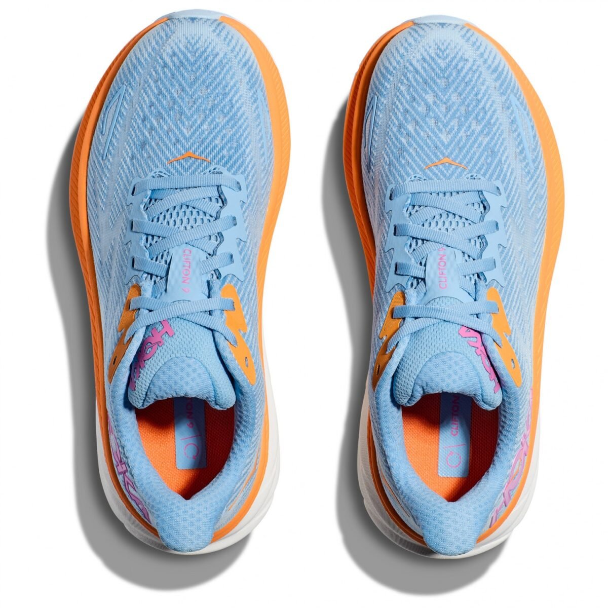 Hoka Blue/Orange Running Shoes - Image 6