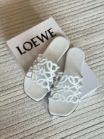 LOEWE Flip-Flops & Slides for Women – White - Image 2