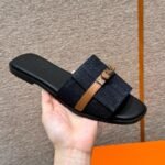 Hermès Giulia Sandal Black - Image 2