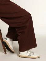 Golden Goose Ball Star Sneakers – White Nappa with Silver Glitter Details - Image 4