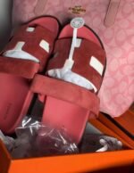 Hermès Chypre Sandal – Pink - Image 7