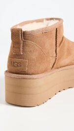 UGG® Women's Classic Ultra Mini Platform Ankle Boots – Chestnut - Image 2