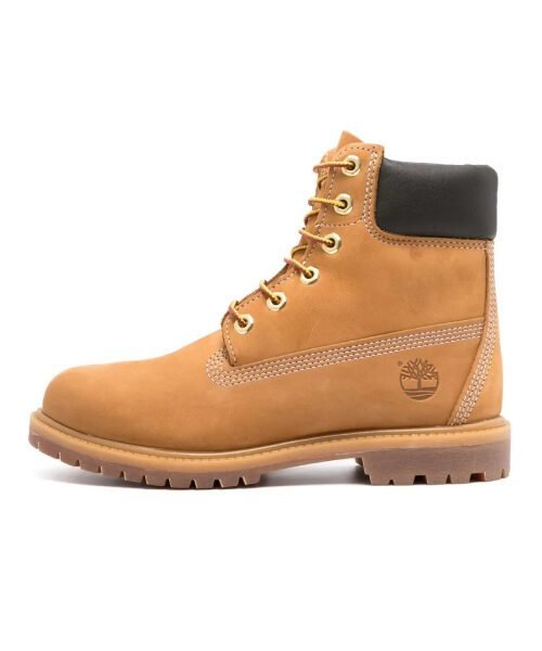 Timberland Premium 6-Inch Waterproof Leather Boot – Wheat/Nubuck