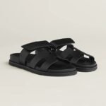 Hermès Chypre Sandal – Black - Image 3