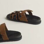 Hermès Chypre Sandal – Brown - Image 5
