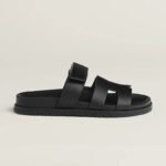 Hermès Chypre Sandal – Black - Image 4