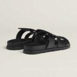 Hermès Chypre Sandal – Black - Image 5