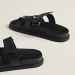 Hermès Chypre Sandal – Black - Image 6