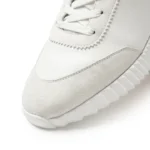 Hermès Bouncing Sneaker – White Orange - Image 5