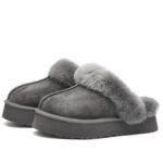 UGG Disquette Slipper Charcoal - Image 4