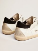 Golden Goose Men’s Super-Star with Black Heel Tab and Metal Stud Lettering - Image 2
