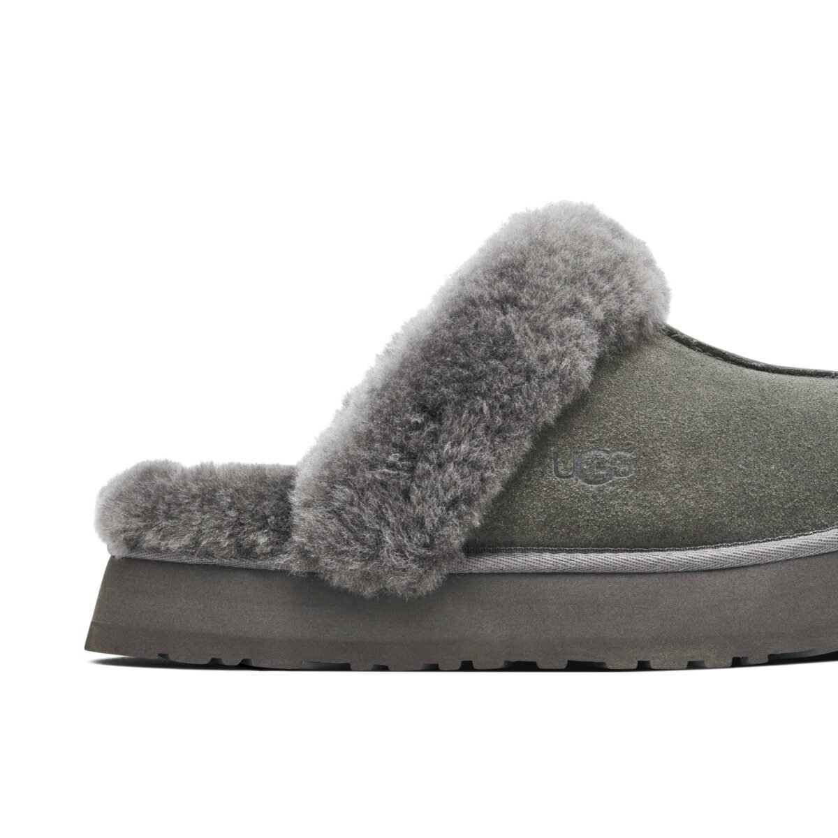 UGG Disquette Slipper Charcoal - Image 2