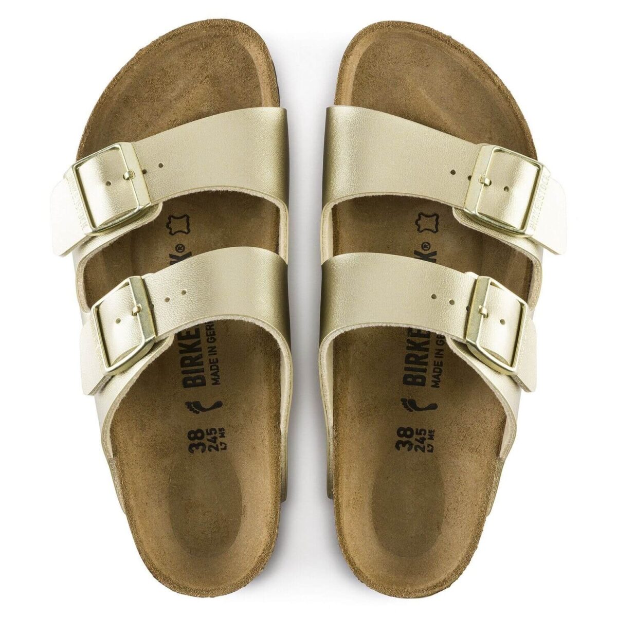 Birkenstock Arizona Birko-Flor – Gold - Image 3