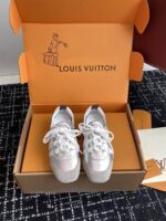 Louis Vuitton Sneakerina Silver - Image 8
