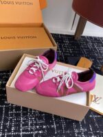 Louis Vuitton Sneakerina Fuchsia Pink - Image 9