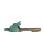 Loro Piana Summer Charms Sandal Sap Green