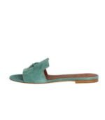 Loro Piana Summer Charms Sandal Sap Green
