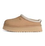 UGG Tazz Platform Slippers in Sand