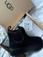 UGG Neumel Platform Chelsea Black - Image 7