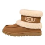 UGG Ultra Mini Fluff Boots in Chestnut