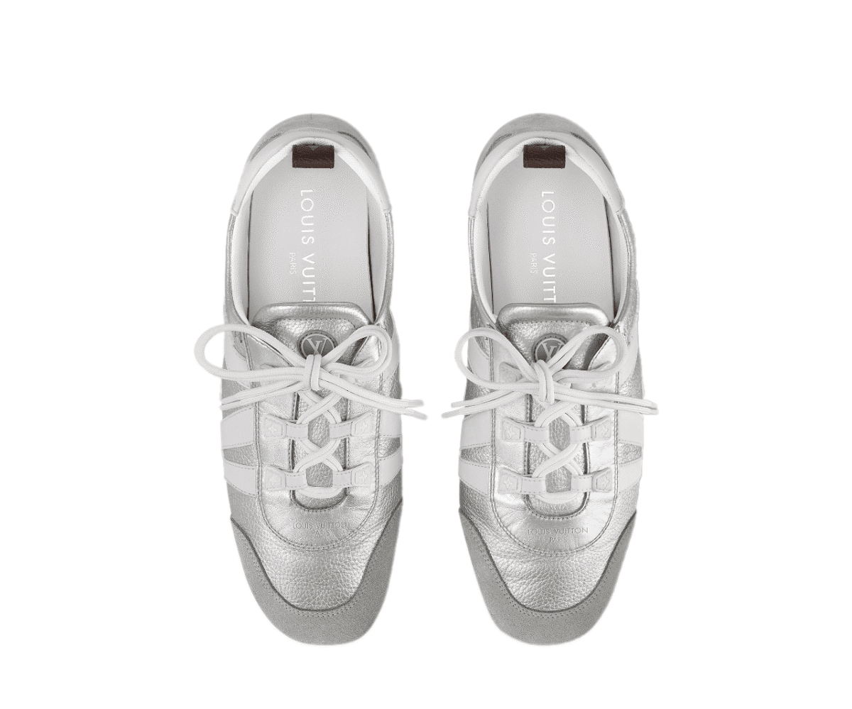 Louis Vuitton Sneakerina Silver - Image 4