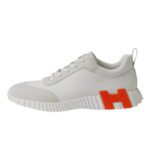 Hermès Bouncing Sneaker – White Orange