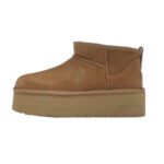 UGG® Women's Classic Ultra Mini Platform Ankle Boots – Chestnut